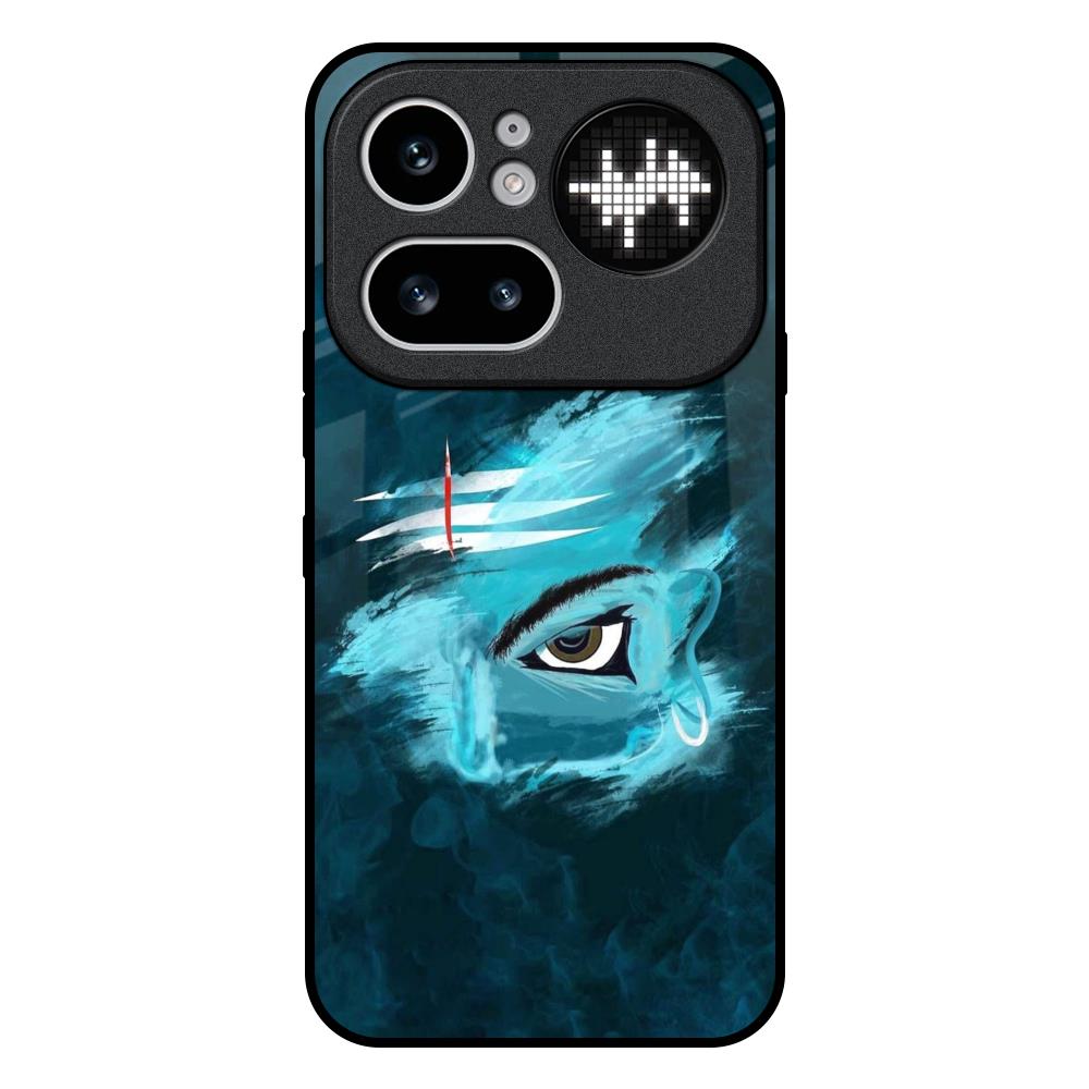 Power Of Trinetra Nothing Phone 4a Pro 5G Glass Back Cover Online