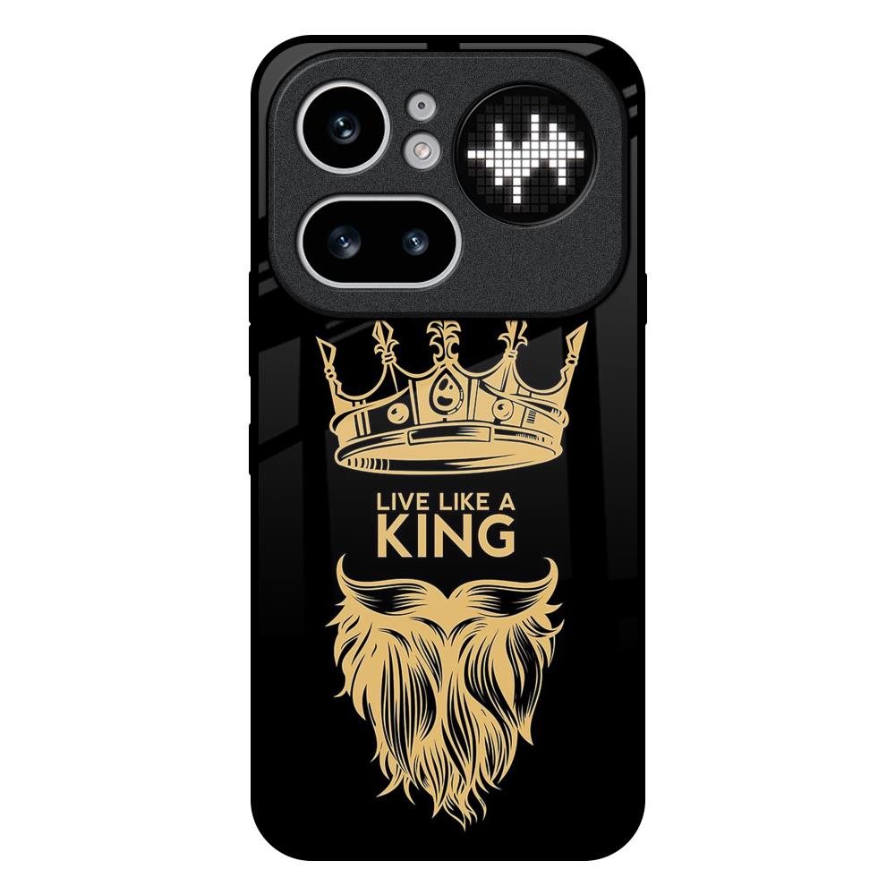 King Life Nothing Phone 4a Pro 5G Glass Back Cover Online