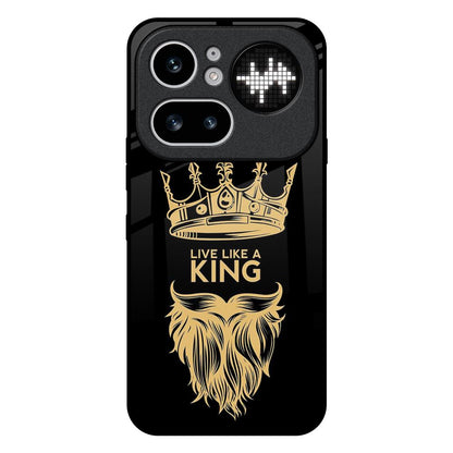 King Life Nothing Phone 4a Pro 5G Glass Back Cover Online