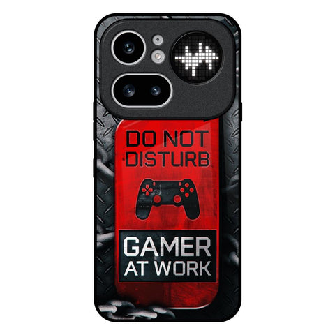 Do No Disturb Nothing Phone 4a Pro 5G Glass Back Cover Online