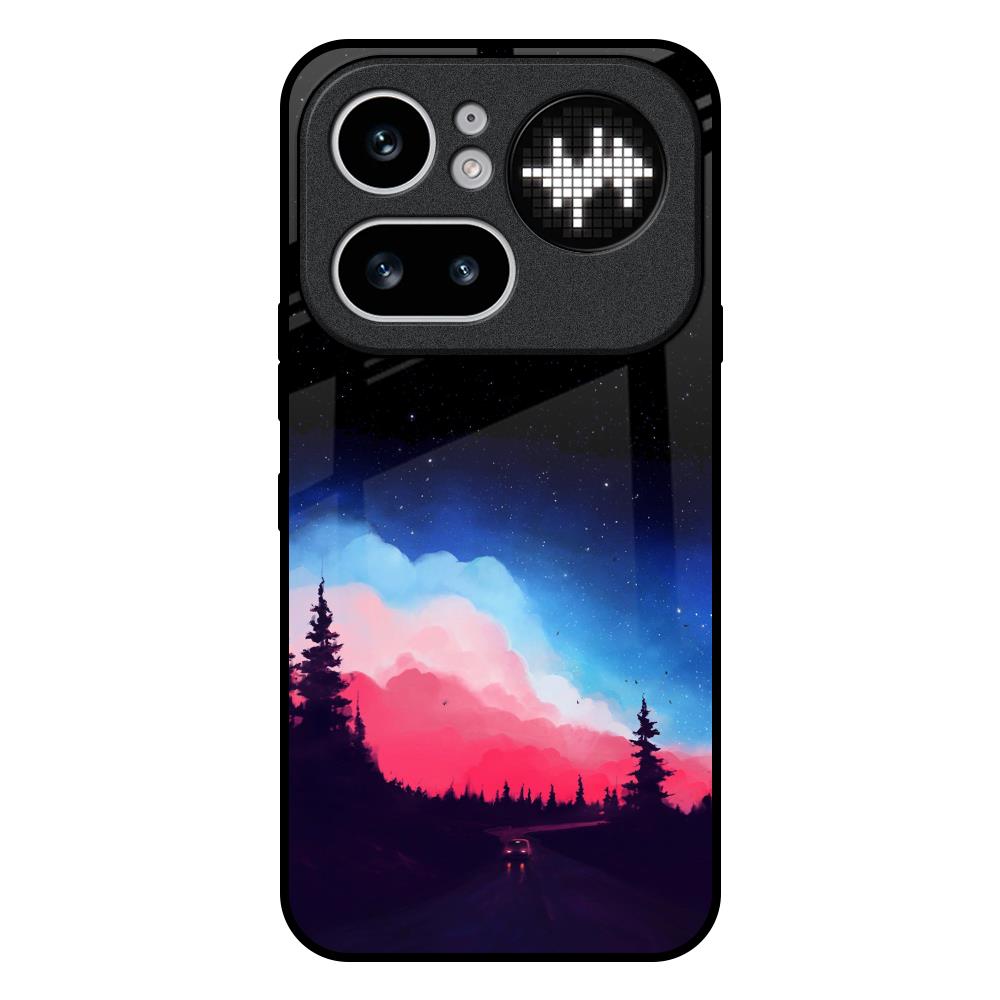 Drive In Dark Nothing Phone 4a Pro 5G Glass Back Cover Online