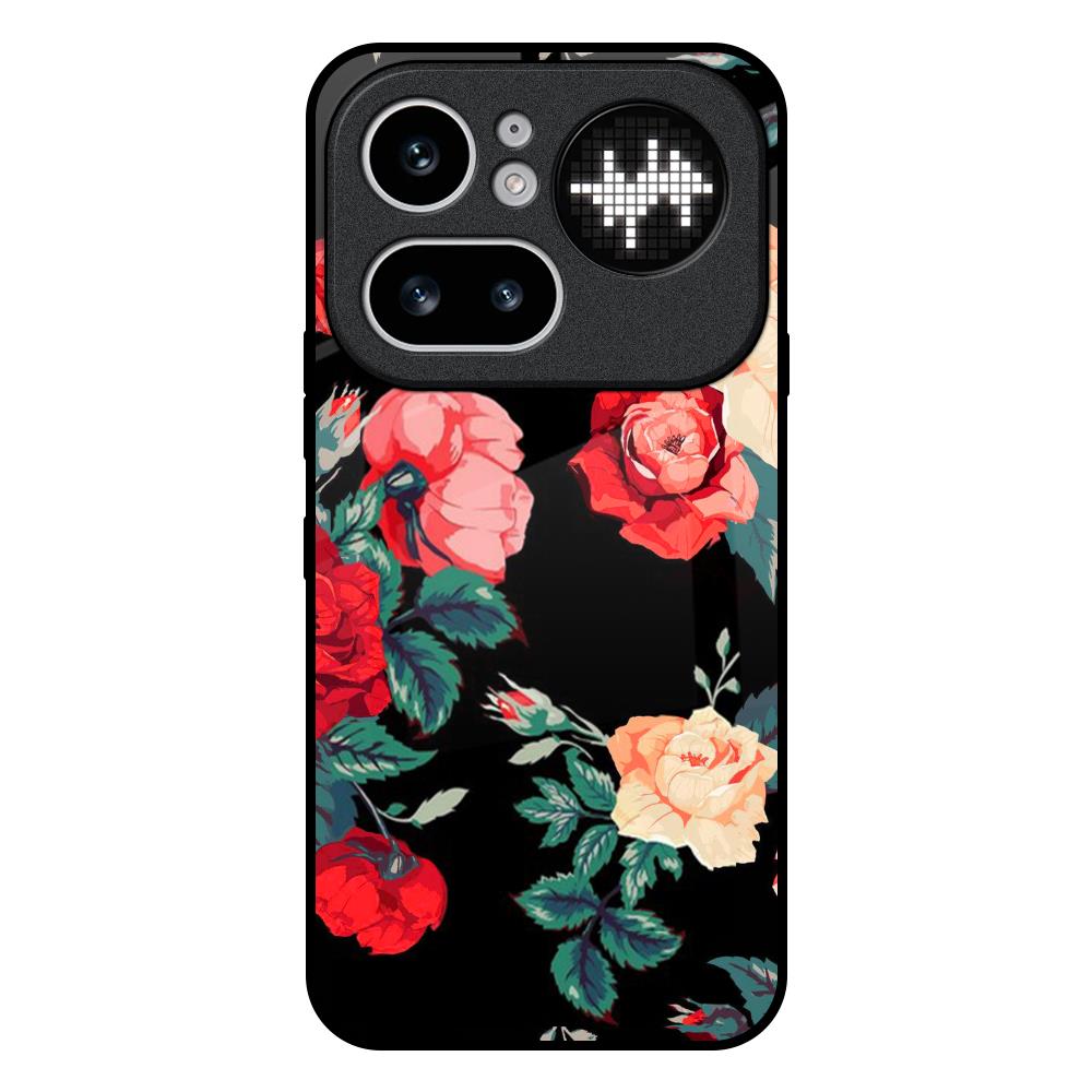 Floral Bunch Nothing Phone 4a Pro 5G Glass Back Cover Online