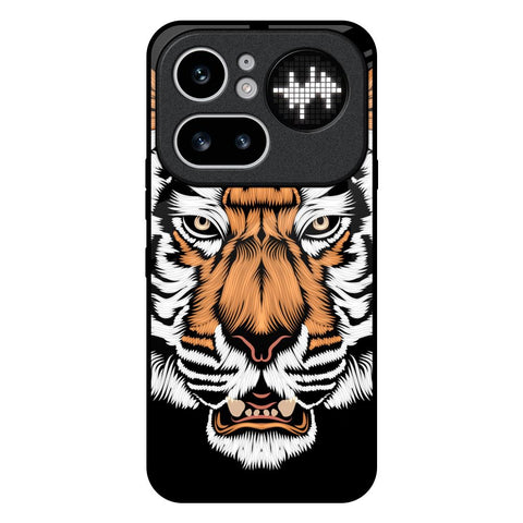 Angry Tiger Nothing Phone 4a Pro 5G Glass Back Cover Online