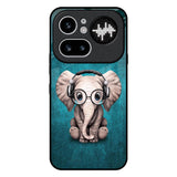 Adorable Baby Elephant Nothing Phone 4a Pro 5G Glass Back Cover Online