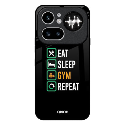 Daily Routine Nothing Phone 4a Pro 5G Glass Back Cover Online