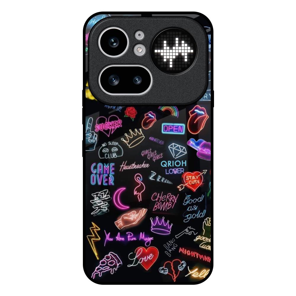 Accept The Mystery Nothing Phone 4a Pro 5G Glass Back Cover Online