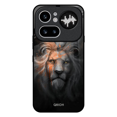 Devil Lion Nothing Phone 4a Pro 5G Glass Back Cover Online
