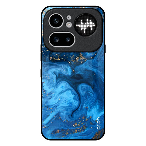 Gold Sprinkle Nothing Phone 4a Pro 5G Glass Back Cover Online