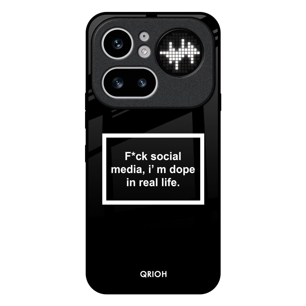 Dope In Life Nothing Phone 4a Pro 5G Glass Back Cover Online