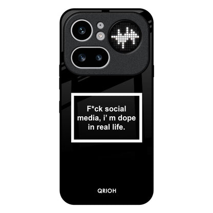 Dope In Life Nothing Phone 4a Pro 5G Glass Back Cover Online