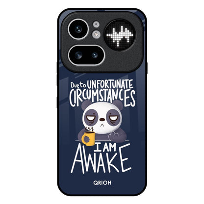Struggling Panda Nothing Phone 4a Pro 5G Glass Back Cover Online