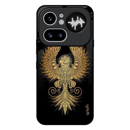 Mythical Phoenix Art Nothing Phone 4a Pro 5G Glass Back Cover Online