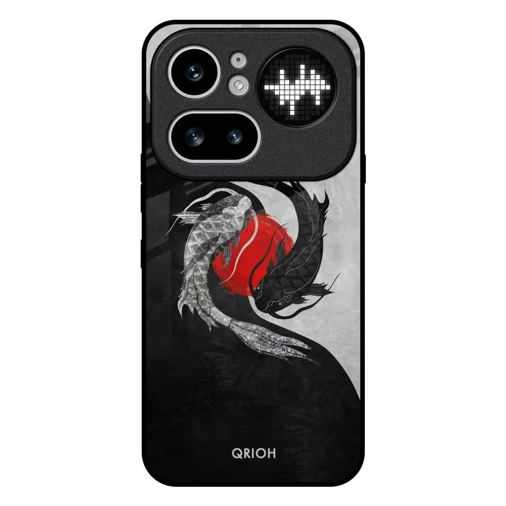 Japanese Art Nothing Phone 4a Pro 5G Glass Back Cover Online