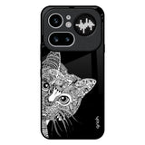 Kitten Mandala Nothing Phone 4a Pro 5G Glass Back Cover Online