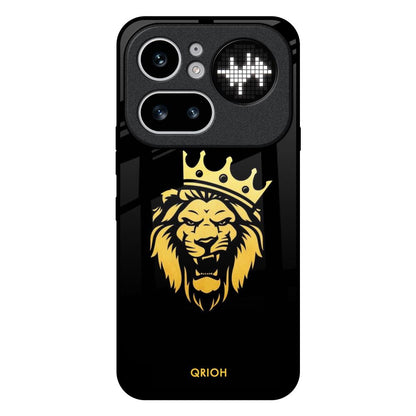 Lion The King Nothing Phone 4a Pro 5G Glass Back Cover Online