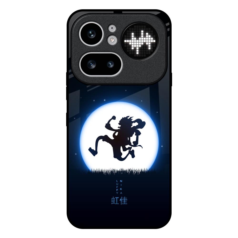 Luffy Nika Nothing Phone 4a Pro 5G Glass Back Cover Online