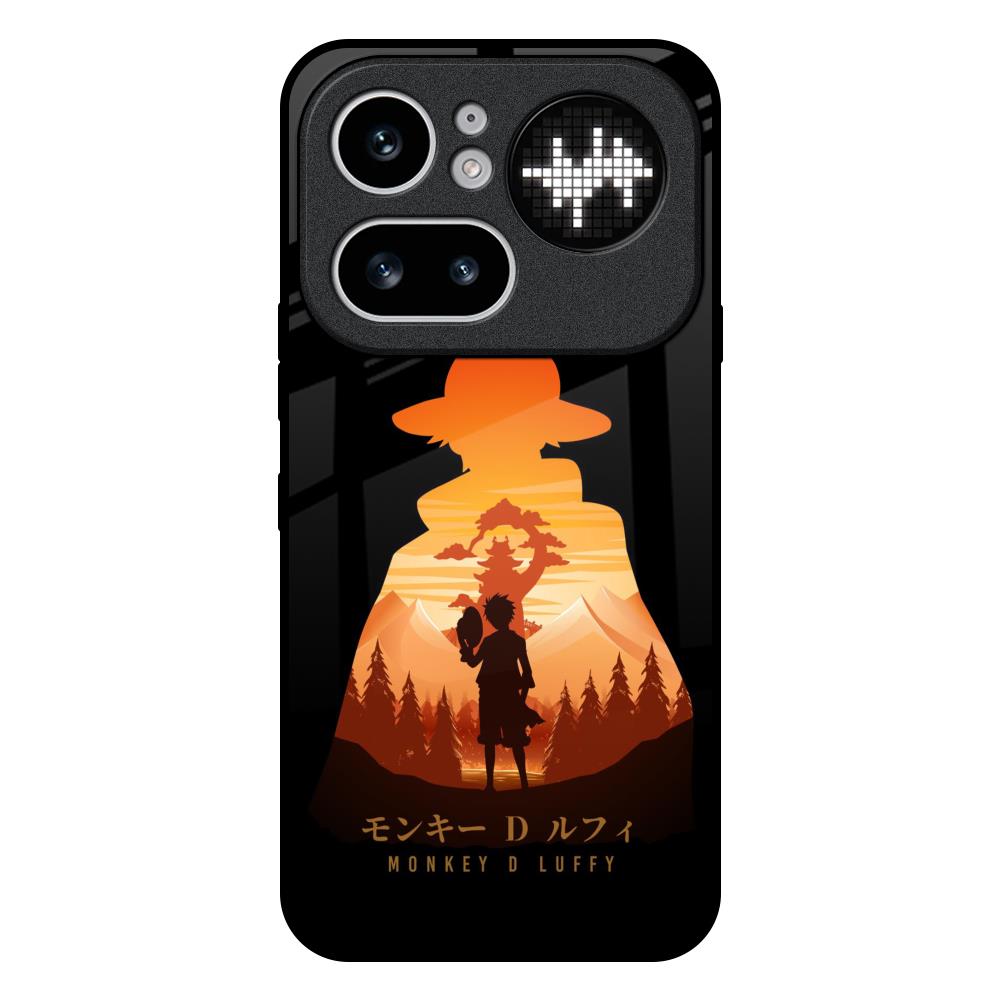 Luffy One Piece Nothing Phone 4a Pro 5G Glass Back Cover Online