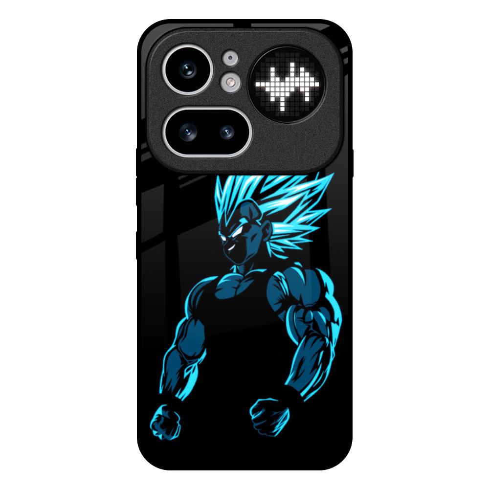 Pumped Up Anime Nothing Phone 4a Pro 5G Glass Back Cover Online