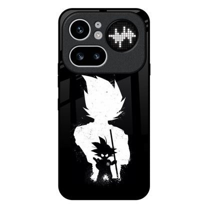 Monochrome Goku Nothing Phone 4a Pro 5G Glass Back Cover Online