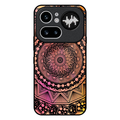 Floral Mandala Nothing Phone 4a Pro 5G Glass Back Cover Online