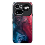Blue & Red Smoke Nothing Phone 4a Pro 5G Glass Back Cover Online