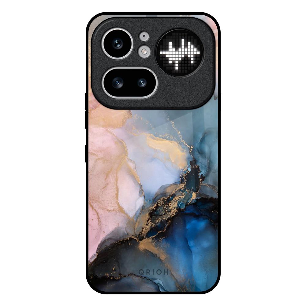 Marble Ink Abstract Nothing Phone 4a Pro 5G Glass Back Cover Online