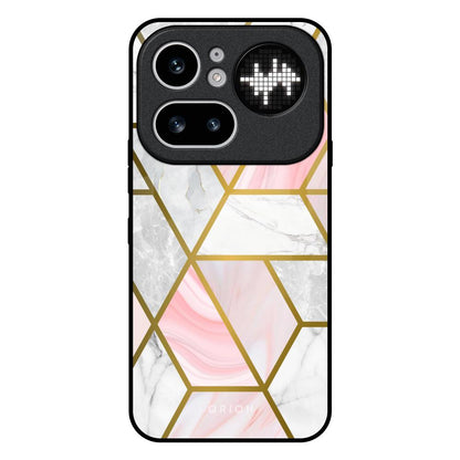 Geometrical Marble Nothing Phone 4a Pro 5G Glass Back Cover Online