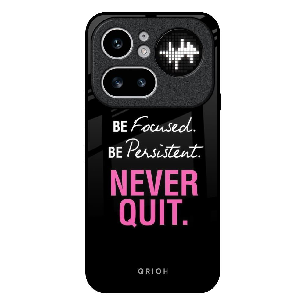 Be Focused Nothing Phone 4a Pro 5G Glass Back Cover Online