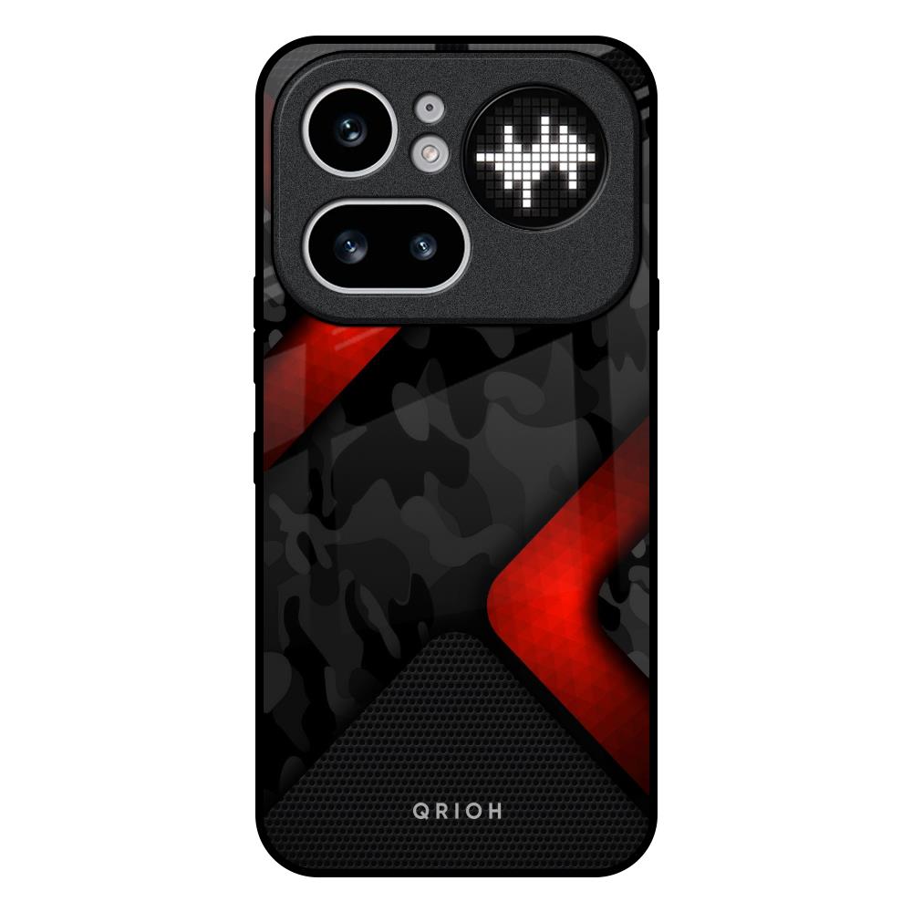 Modern Camo Abstract Nothing Phone 4a Pro 5G Glass Back Cover Online