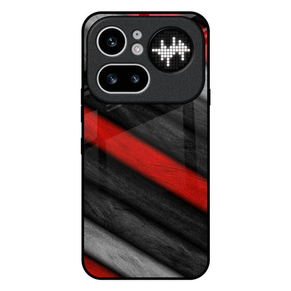 Soft Wooden Texture Nothing Phone 4a Pro 5G Glass Back Cover Online