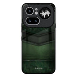 Green Leather Nothing Phone 4a Pro 5G Glass Back Cover Online