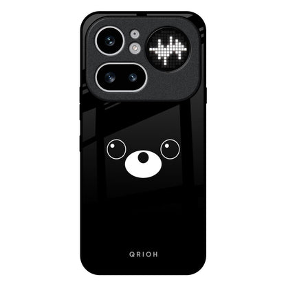 Cute Bear Nothing Phone 4a Pro 5G Glass Back Cover Online
