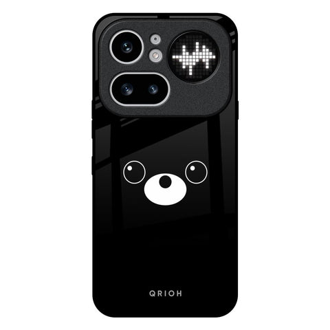 Cute Bear Nothing Phone 4a Pro 5G Glass Back Cover Online