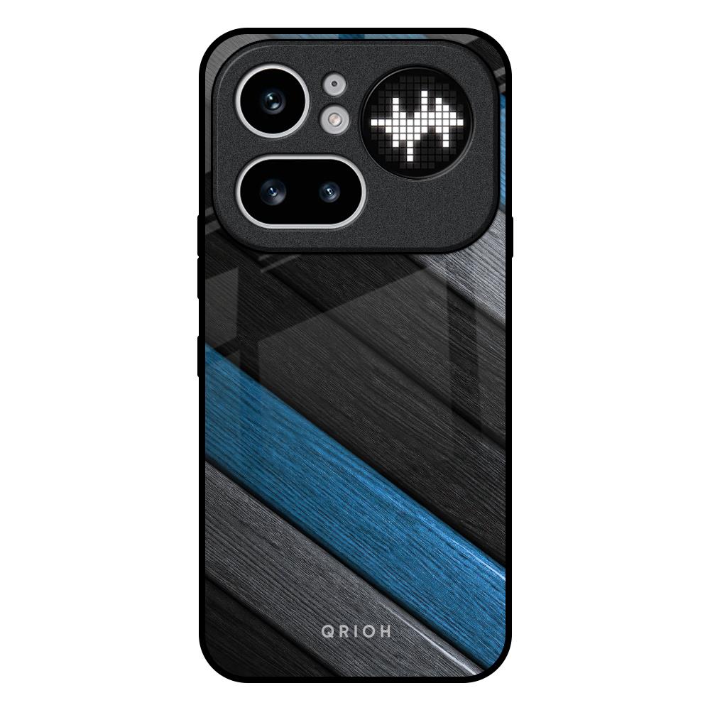 Multicolor Wooden Effect Nothing Phone 4a Pro 5G Glass Back Cover Online