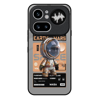 Space Ticket Nothing Phone 4a Pro 5G Glass Back Cover Online