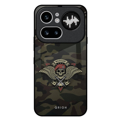 Army Warrior Nothing Phone 4a Pro 5G Glass Back Cover Online