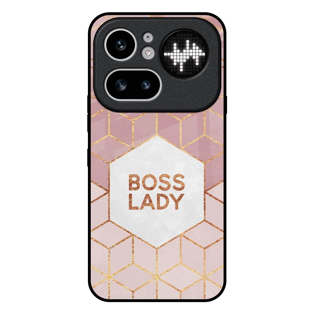 Boss Lady Nothing Phone 4a Pro 5G Glass Back Cover Online