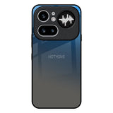 Blue Grey Ombre Nothing Phone 4a Pro 5G Glass Back Cover Online