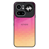 Geometric Pink Diamond Nothing Phone 4a Pro 5G Glass Back Cover Online