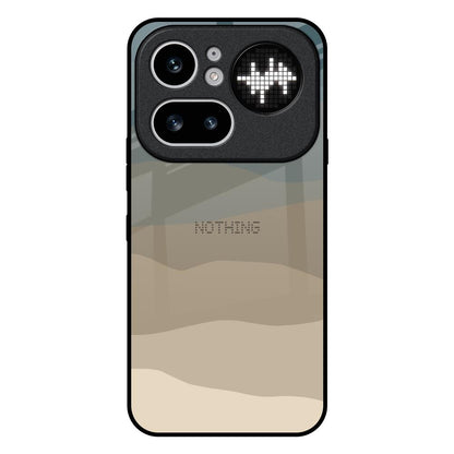 Abstract Mountain Pattern Nothing Phone 4a Pro 5G Glass Back Cover Online