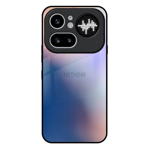 Blue Mauve Gradient Nothing Phone 4a Pro 5G Glass Back Cover Online