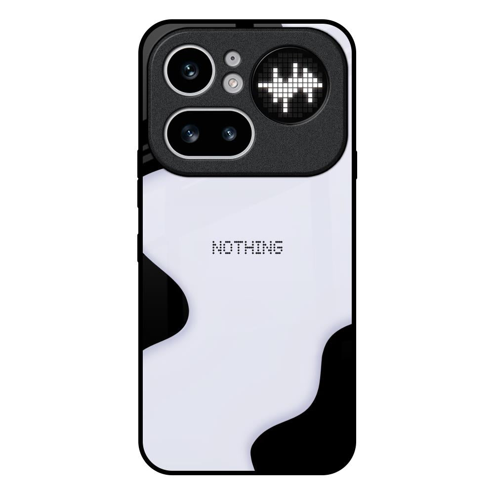 Wheat Cream Wavy Nothing Phone 4a Pro 5G Glass Back Cover Online