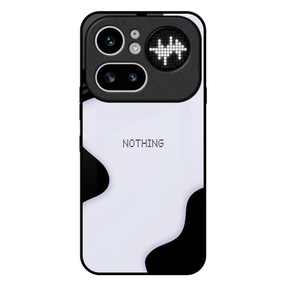 Wheat Cream Wavy Nothing Phone 4a Pro 5G Glass Back Cover Online