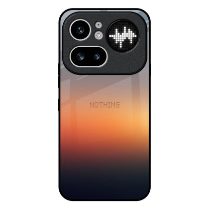 Aesthetic Orange Nothing Phone 4a Pro 5G Glass Back Cover Online
