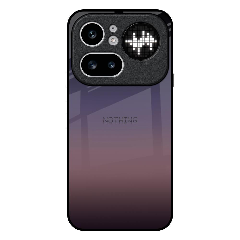 Grey Ombre Nothing Phone 4a Pro 5G Glass Back Cover Online
