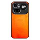 Tangy Orange Nothing Phone 4a Pro 5G Glass Back Cover Online