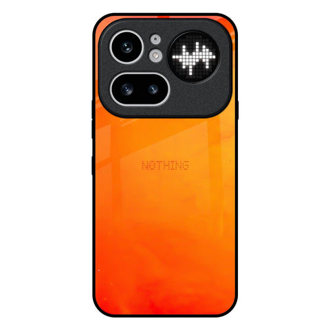 Tangy Orange Nothing Phone 4a Pro 5G Glass Back Cover Online