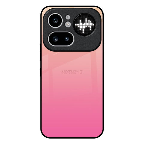 Pastel Pink Gradient Nothing Phone 4a Pro 5G Glass Back Cover Online