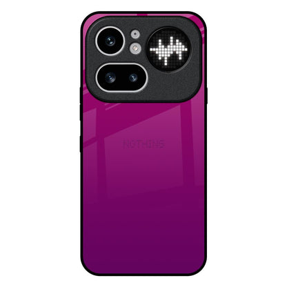 Magenta Gradient Nothing Phone 4a Pro 5G Glass Back Cover Online