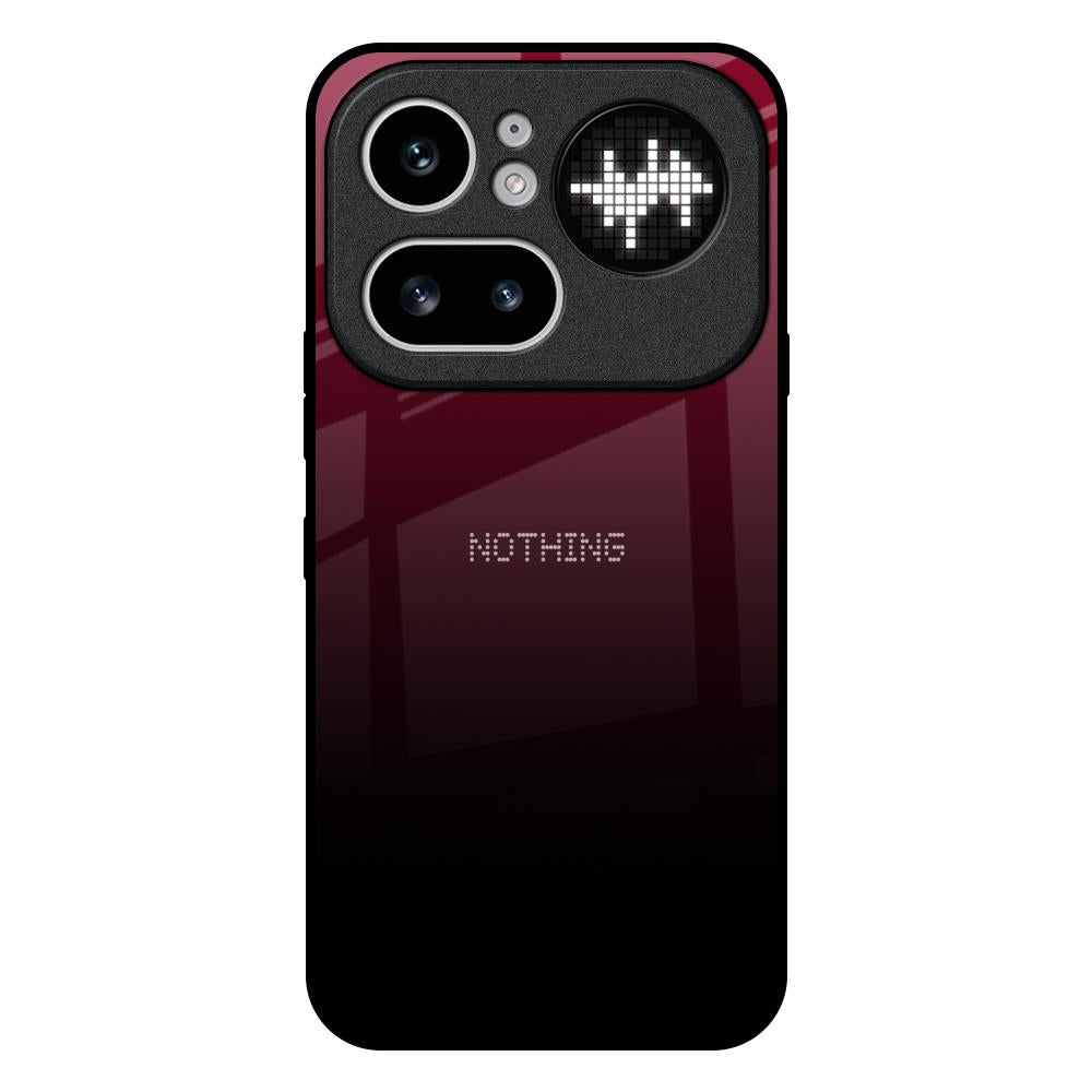 Wine Red Nothing Phone 4a Pro 5G Glass Back Cover Online